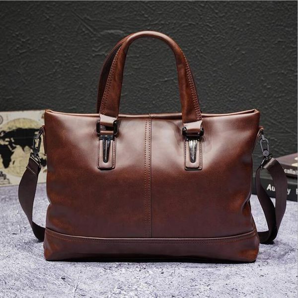 factory wholesale men bag large capacity computer bags fashionable cross section business briefcase casual soft leather handbag
factory wholesale men bag large capacity computer bags fashionable cross section business briefcase casual soft leather handbag