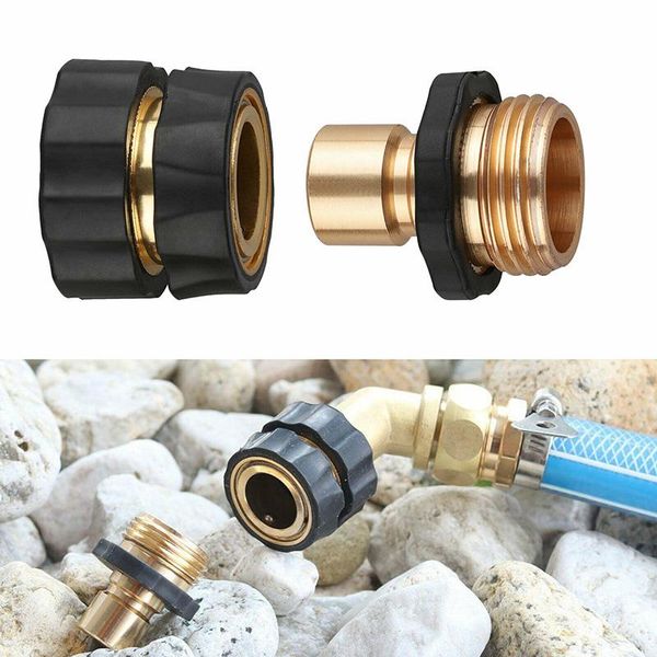 watering equipments 1 pair/4 pairs/8 pairs tap adapter universal garden hose quick connect set 3/4 inch thread s7