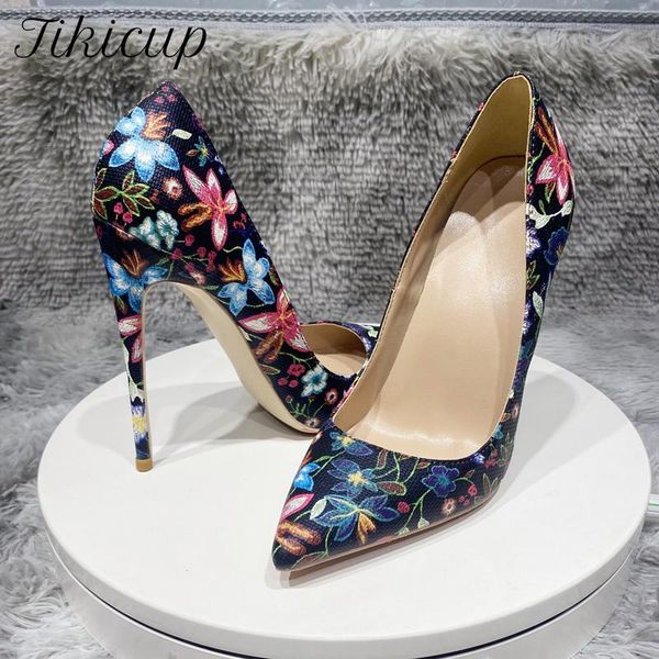 dress shoes tikicup flowers printed women pointy toe 8cm 10cm 12cm high heel party designer stiletto pumps plus size 33-45, Black
dress shoes tikicup flowers printed women pointy toe 8cm 10cm 12cm high heel party designer stiletto pumps plus size 33-45, Black
