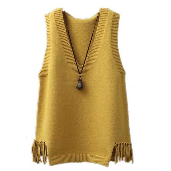 women's vests autumn v-neck knit sweater vest women pullover tassels hem solid waistcoat sleeveless jacket plus size loose u56w, Black;white
women's vests autumn v-neck knit sweater vest women pullover tassels hem solid waistcoat sleeveless jacket plus size loose u56w, Black;white