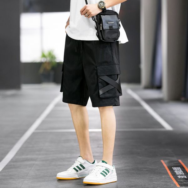 2021 streetwear summer mens shorts sweatshorts casual side-pocket cargo shorts men bermuda knee length men short pants, Black
2021 streetwear summer mens shorts sweatshorts casual side-pocket cargo shorts men bermuda knee length men short pants, Black