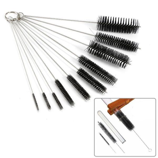 10pcs/set nylon brush multi-functional tools cleaning brush drink straws sewing machines paint spray guns cleaning brush
10pcs/set nylon brush multi-functional tools cleaning brush drink straws sewing machines paint spray guns cleaning brush