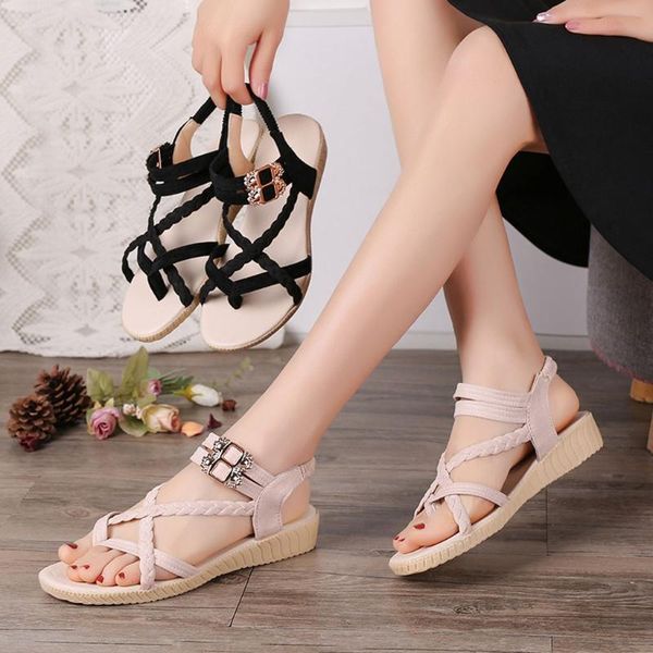 sandals womens open toe fashion students roman shoes casual beach ladies summer 2021 #g35, Black
sandals womens open toe fashion students roman shoes casual beach ladies summer 2021 #g35, Black