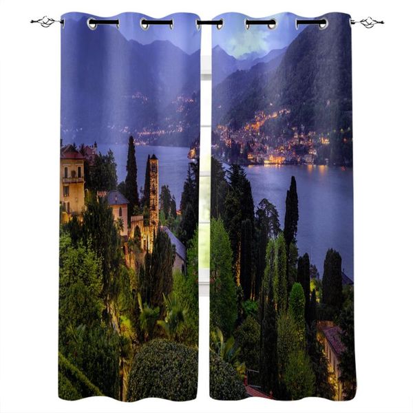 modern curtains for living room lake como blue horizon church town bedroom kitchen curtain home decoration window drapes &
modern curtains for living room lake como blue horizon church town bedroom kitchen curtain home decoration window drapes &