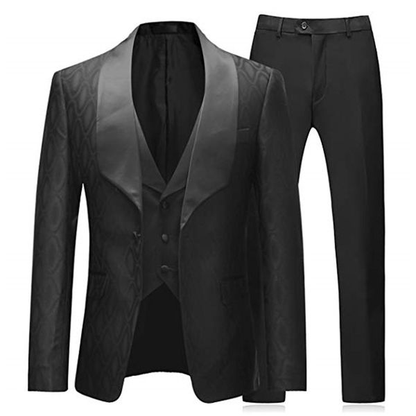 men's suits & blazers terno mens suit men tuxedos vintage groomsmen wedding prom formal tuxedo(jackets+vest+trousers) costume homm, White;black
men's suits & blazers terno mens suit men tuxedos vintage groomsmen wedding prom formal tuxedo(jackets+vest+trousers) costume homm, White;black