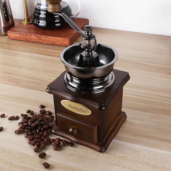 manual coffee grinders vintage household bean grinding machine flour mill retro hand grinder
manual coffee grinders vintage household bean grinding machine flour mill retro hand grinder