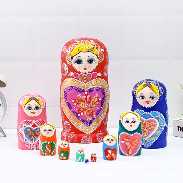 10 layers russian nesting dolls matryoshka dolls lovely baby wooden handmade painted russian babushka dolls gift toys#38
10 layers russian nesting dolls matryoshka dolls lovely baby wooden handmade painted russian babushka dolls gift toys#38