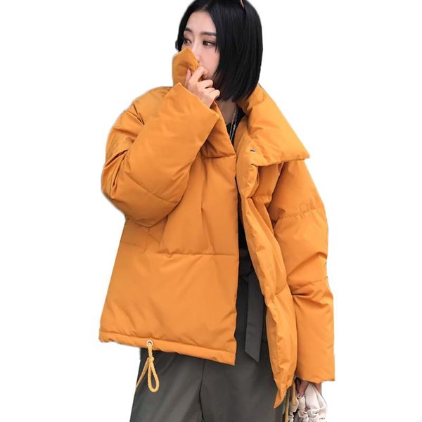 women's trench coats winter down jacket women parka thick warm solid short style cotton padded parkas coat loose stand collar outerwear, Tan;black
women's trench coats winter down jacket women parka thick warm solid short style cotton padded parkas coat loose stand collar outerwear, Tan;black