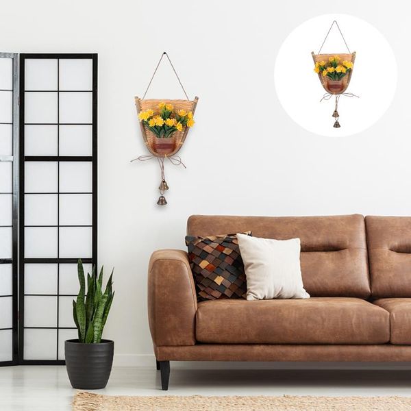 decorative objects & figurines 1pc simulation flower hanging decor chic wind chime ornament
decorative objects & figurines 1pc simulation flower hanging decor chic wind chime ornament