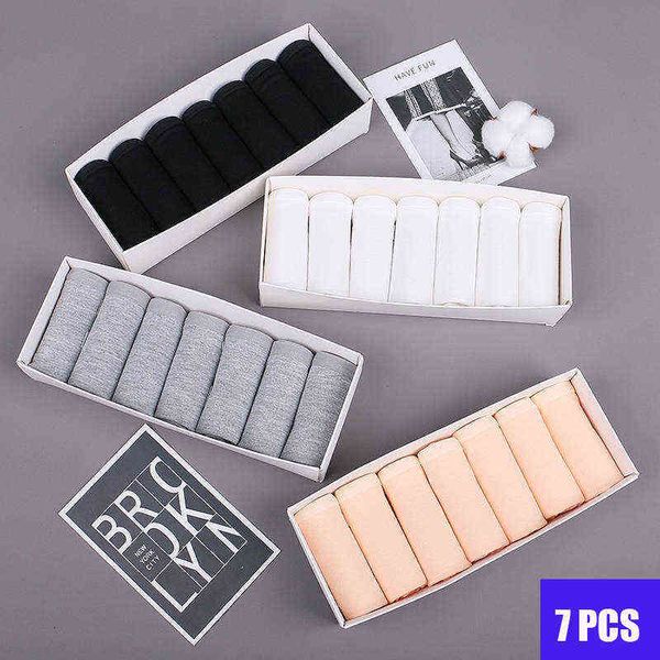 7pcs/lot women panties cotton simplicity briefs female underwear solid color intimate lingerie underpants girls brifes 211109, Black;pink
7pcs/lot women panties cotton simplicity briefs female underwear solid color intimate lingerie underpants girls brifes 211109, Black;pink