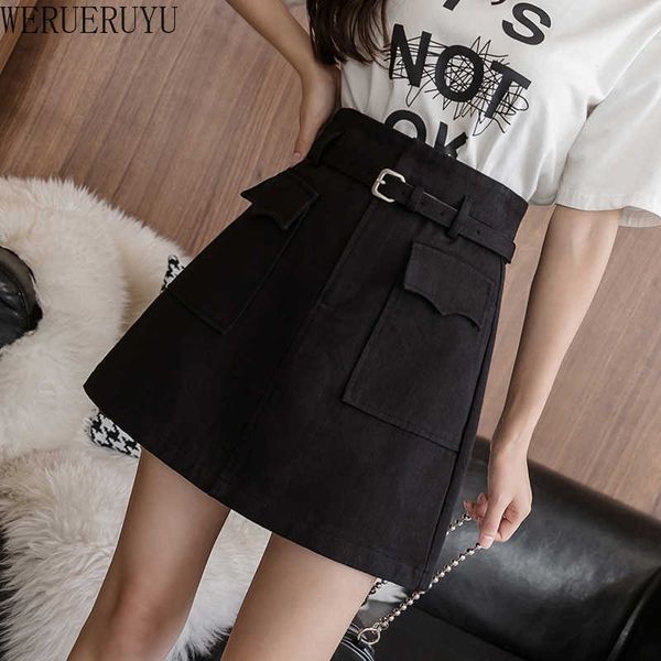 werueruyu womens streetwear tooling half-length pleated skirt black short skirt fashion high waist harajuku women skirts 210608
werueruyu womens streetwear tooling half-length pleated skirt black short skirt fashion high waist harajuku women skirts 210608