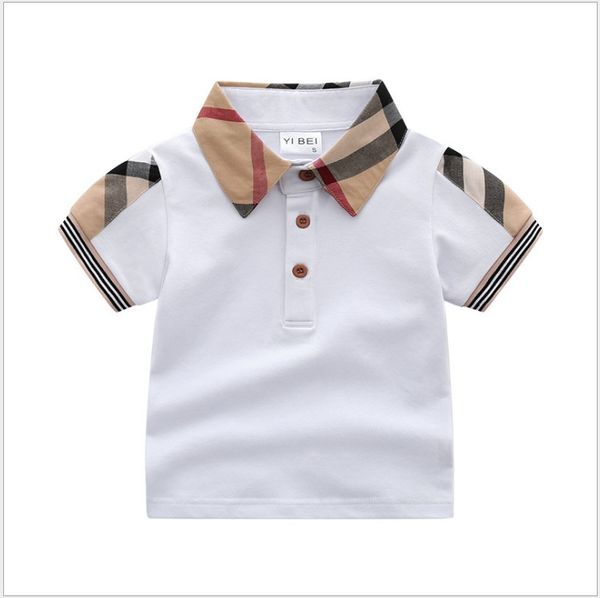 baby boys t-shirt collar t-shirts summer kids short sleeve plaid gentleman style children cotton casual tees boy shirts child, Blue
baby boys t-shirt collar t-shirts summer kids short sleeve plaid gentleman style children cotton casual tees boy shirts child, Blue