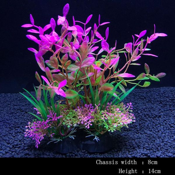 decorations 14cm simulation artificial plants aquarium decor water ornament plant fish tank grass decoration
decorations 14cm simulation artificial plants aquarium decor water ornament plant fish tank grass decoration