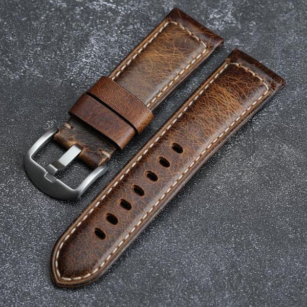 watch bands hand-made leather watchband suitable for pam111 441 italian layer strap, oil wax 20 22 24 26mm male strap, Black;brown
watch bands hand-made leather watchband suitable for pam111 441 italian layer strap, oil wax 20 22 24 26mm male strap, Black;brown