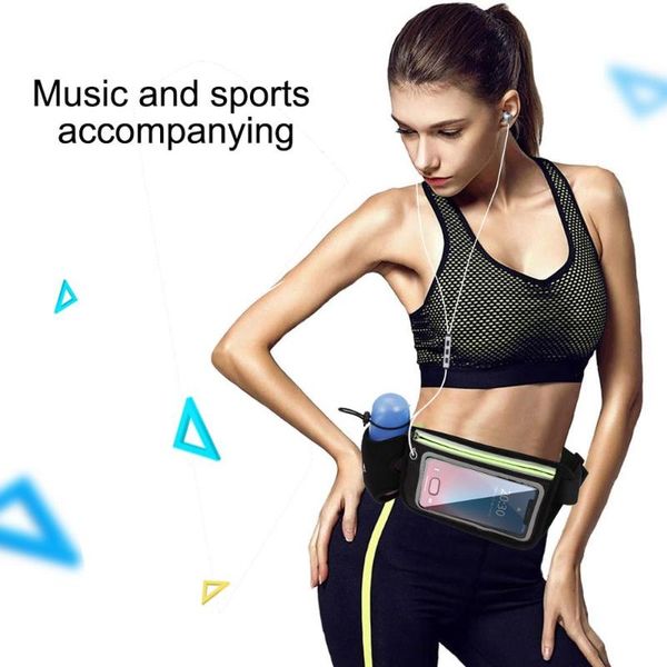 outdoor bags 1x running bag sports waist belt with water bottle sensitive touch screen for smart phones run hiking riding climbing
outdoor bags 1x running bag sports waist belt with water bottle sensitive touch screen for smart phones run hiking riding climbing