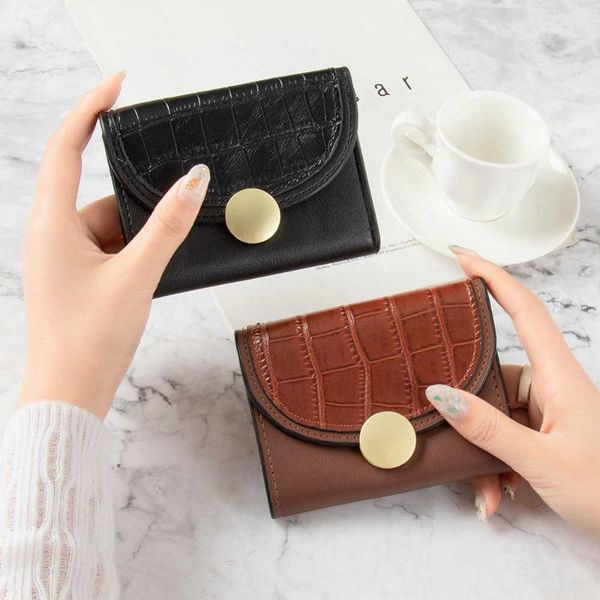 purse small wallet women's short alligator round buckle, korean mini 30% discount card bag, White
purse small wallet women's short alligator round buckle, korean mini 30% discount card bag, White