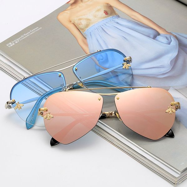 viper glassesfamily fashion trend women frameless copying sunglasses bee glasses 81809, White;black
viper glassesfamily fashion trend women frameless copying sunglasses bee glasses 81809, White;black