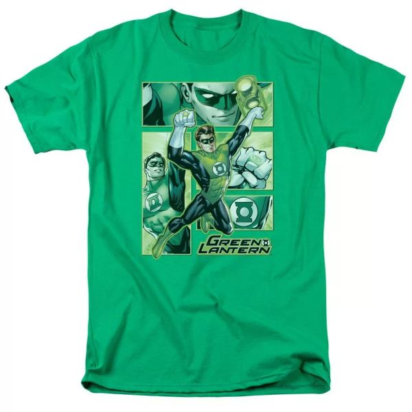 Justice League of America Green Lantern Panels T-Shirt DC Comics Sizes S-3X NEW, White;black
Justice League of America Green Lantern Panels T-Shirt DC Comics Sizes S-3X NEW, White;black
