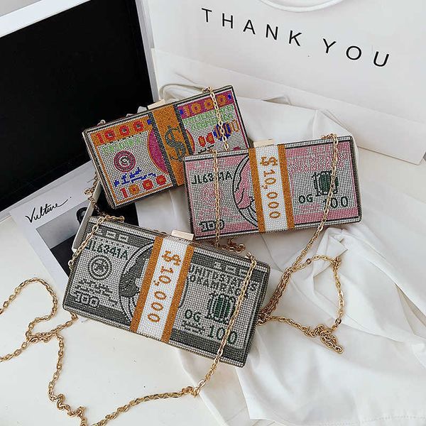 square 2021 fashion diamond inlaid dollar bag personality versatile one shoulder chain hand hold dinner bag
square 2021 fashion diamond inlaid dollar bag personality versatile one shoulder chain hand hold dinner bag