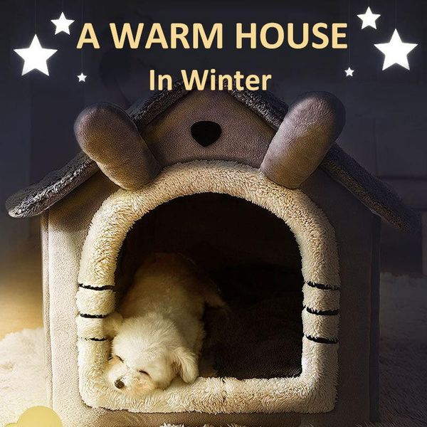 dog cat cozy winter house luxury pet puppy bed for small dogs indoor fluffy sleeping kennel cats lair nest tent medium large kennels & pens
dog cat cozy winter house luxury pet puppy bed for small dogs indoor fluffy sleeping kennel cats lair nest tent medium large kennels & pens