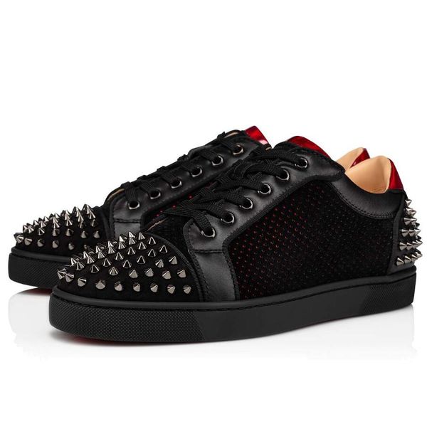 2021 brand-fashion seavaste 2 spikes sneakers shoes low red bottom trainers women walking casual perfect couple outdoor sports eu35-47, Black
2021 brand-fashion seavaste 2 spikes sneakers shoes low red bottom trainers women walking casual perfect couple outdoor sports eu35-47, Black