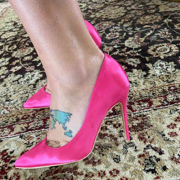 dress shoes veowalk sapato alto stiletto feminino rosa cetim, calçado de s deslizante com ponta em seda para casamento elegante vs0z, Black
dress shoes veowalk sapato alto stiletto feminino rosa cetim, calçado de s deslizante com ponta em seda para casamento elegante vs0z, Black