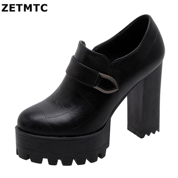 dress shoes waterproof platform high heels female 2021 autumn wild women's round head with thick soles and deep mouth single, Black
dress shoes waterproof platform high heels female 2021 autumn wild women's round head with thick soles and deep mouth single, Black