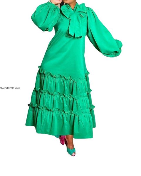 ethnic clothing african maxi dresses for women lantern sleeve slim long dress 2021 elegant autumn green party plus size africa, Red
ethnic clothing african maxi dresses for women lantern sleeve slim long dress 2021 elegant autumn green party plus size africa, Red