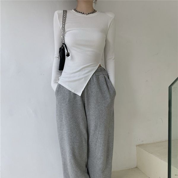 3colors spring autumn irregular design slim thin long sleeve tshirts womens tee shirt femme crop (r99411) 210423, White
3colors spring autumn irregular design slim thin long sleeve tshirts womens tee shirt femme crop (r99411) 210423, White