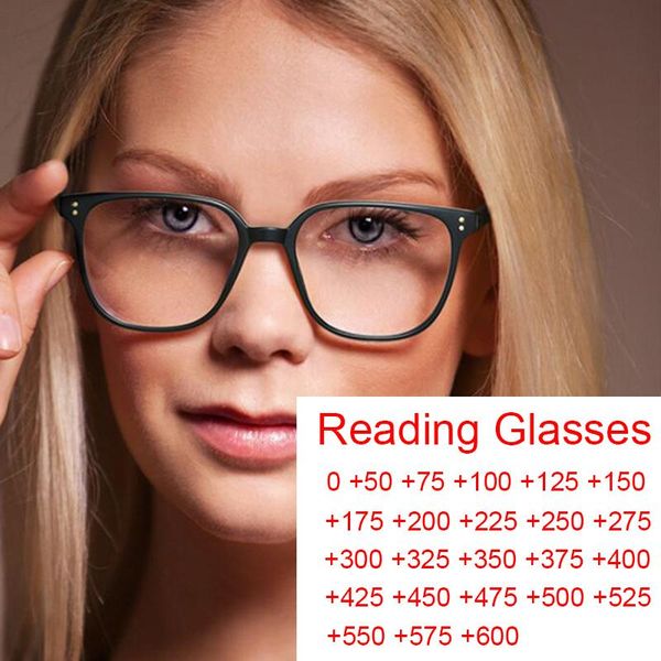 sunglasses simply rivet square reading glasses for men women anti blue rays tr90 ultralight female reader eyewear transparent magnifying +3, White;black
sunglasses simply rivet square reading glasses for men women anti blue rays tr90 ultralight female reader eyewear transparent magnifying +3, White;black