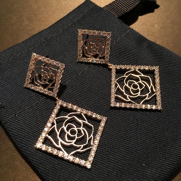 diamond zirconia rose flower square geometric earrings fashion luxury designer pendant stud earrings for woman girls gifts dangling, Golden;silver
diamond zirconia rose flower square geometric earrings fashion luxury designer pendant stud earrings for woman girls gifts dangling, Golden;silver