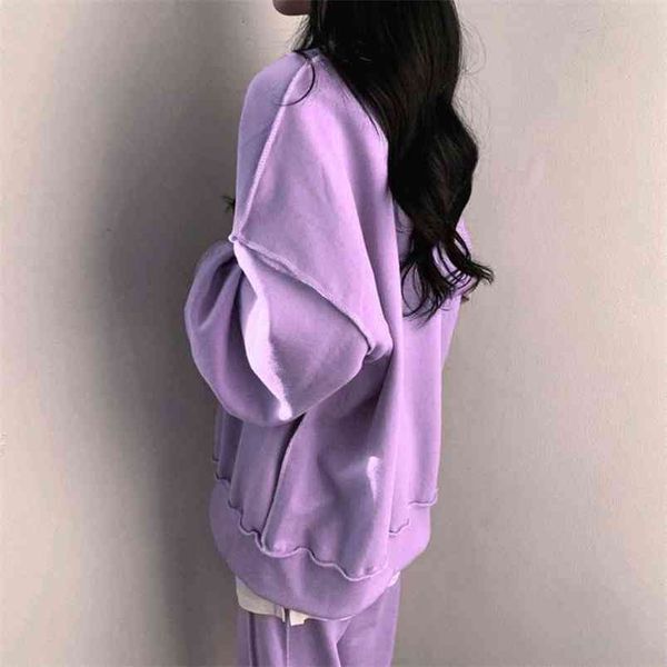 casual striped edge oversize sweatshirt and high waisted joggers pant 2 piece lounge set tracksuit for women outfits female 210415, White
casual striped edge oversize sweatshirt and high waisted joggers pant 2 piece lounge set tracksuit for women outfits female 210415, White
