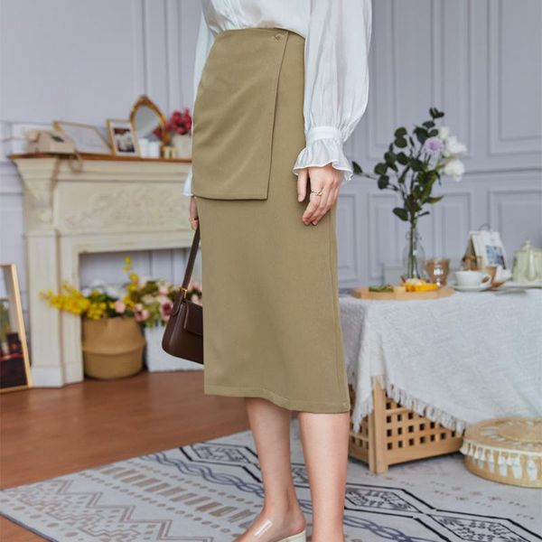 skirts french women's wear spring and summer 2021 temperament commuting workplace ol patchwork skirt, Black
skirts french women's wear spring and summer 2021 temperament commuting workplace ol patchwork skirt, Black