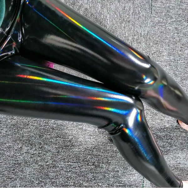 women's pants & capris 2021 spring autumn high waist pu leather trousers women tight fashionable for ladies casual, Black;white
women's pants & capris 2021 spring autumn high waist pu leather trousers women tight fashionable for ladies casual, Black;white