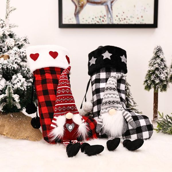 christmas decorations fireplace tree decoration hanging feet doll grid socks kids candy gifts bag pouch ornament
christmas decorations fireplace tree decoration hanging feet doll grid socks kids candy gifts bag pouch ornament