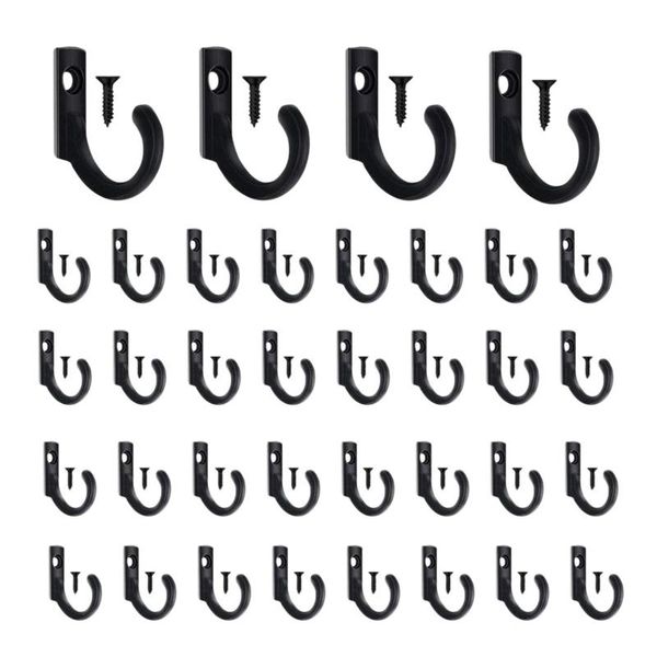 hangers & racks 58 pcs wall mounted single hook robe hooks coat and 65 pieces screws for hanging key jewelry
hangers & racks 58 pcs wall mounted single hook robe hooks coat and 65 pieces screws for hanging key jewelry