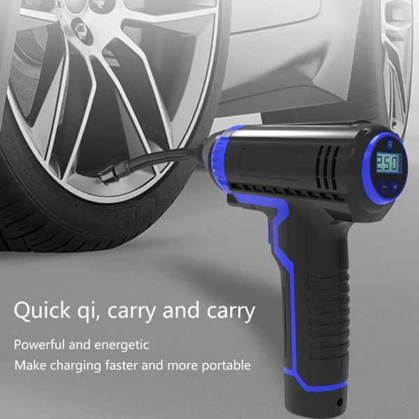 inflatable pump 12v hand-held portable air compressor 150 psi wireless electric inflator tire bicycle for car with light
inflatable pump 12v hand-held portable air compressor 150 psi wireless electric inflator tire bicycle for car with light