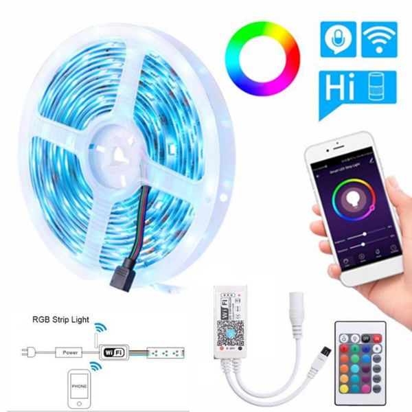 wifi control led strip light rgb + warm white smd phone wireless tape works with alexa google dc 12v +power strips
wifi control led strip light rgb + warm white smd phone wireless tape works with alexa google dc 12v +power strips