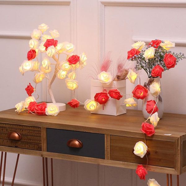 party decoration 1.5/3/5m led rose warm white flower lights string fairy wedding garden romantic glowing supplies home decor
party decoration 1.5/3/5m led rose warm white flower lights string fairy wedding garden romantic glowing supplies home decor