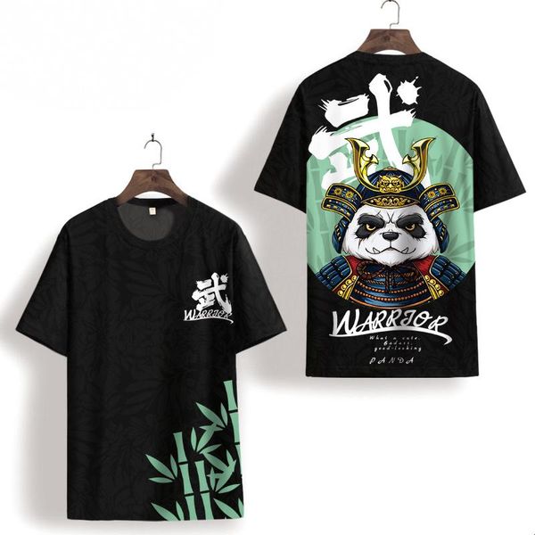 men's t-shirts 2021 panda print short-sleeved chinese style samurai t- shirt men's summer ice silk thin trend quick-drying soft fas, White;black
men's t-shirts 2021 panda print short-sleeved chinese style samurai t- shirt men's summer ice silk thin trend quick-drying soft fas, White;black