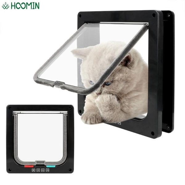 dog apparel 4 way lockable security flap door animal small pet cat gate kitten supplies
dog apparel 4 way lockable security flap door animal small pet cat gate kitten supplies