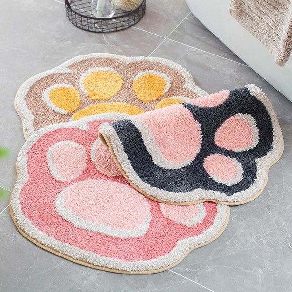 cartoon cat claw flocking mat home absorbent rug door kitchen washroom non-slip bathroom floor carpets
cartoon cat claw flocking mat home absorbent rug door kitchen washroom non-slip bathroom floor carpets