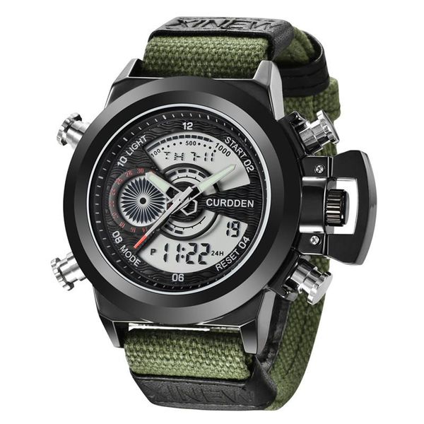 big brand watches mens fashion nylon band dual time military army sports chronograph business watch relogios masculinos 2021 wristwatches, Slivery;brown
big brand watches mens fashion nylon band dual time military army sports chronograph business watch relogios masculinos 2021 wristwatches, Slivery;brown