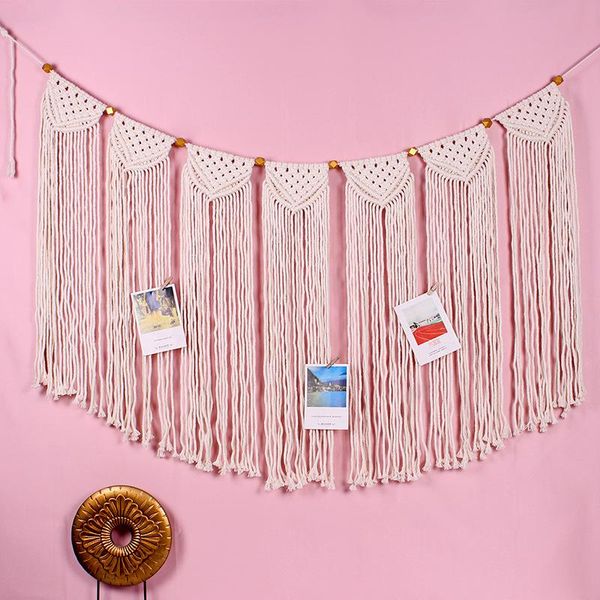 decorative objects & figurines cotton hand woven po background wall hanging ornament macrame tapestries home living room decoration pendent
decorative objects & figurines cotton hand woven po background wall hanging ornament macrame tapestries home living room decoration pendent