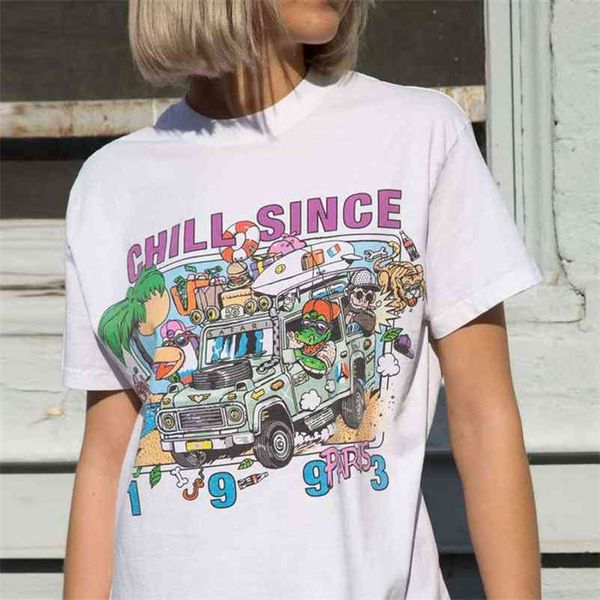 fashion cartoon print t shirt new summer female cotton white short sleeve tshirt loose casual streetwear women t shirt 210401
fashion cartoon print t shirt new summer female cotton white short sleeve tshirt loose casual streetwear women t shirt 210401