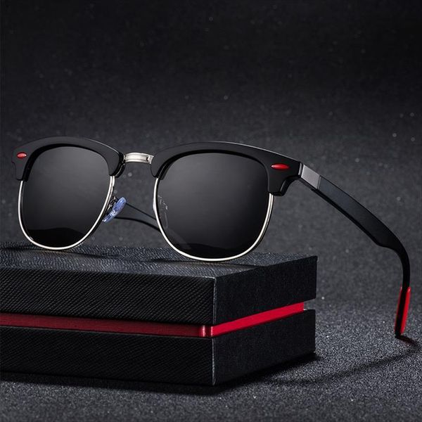 retro polarized sunglasses men women rivet square uv400 black colored sun glasses male sunglases dropship, White;black
retro polarized sunglasses men women rivet square uv400 black colored sun glasses male sunglases dropship, White;black
