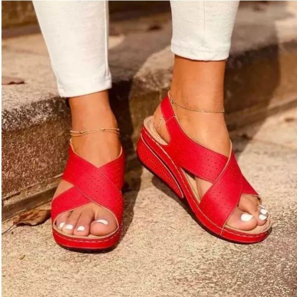 sandals 2021 women slope heel sewing breathable hollowcross-strap magic tape fashion selling km076, Black
sandals 2021 women slope heel sewing breathable hollowcross-strap magic tape fashion selling km076, Black