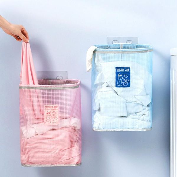 laundry bags wall-mounted basket foldable baskets breathable mesh bathroom clothes toy storage laundrys sorting bag
laundry bags wall-mounted basket foldable baskets breathable mesh bathroom clothes toy storage laundrys sorting bag