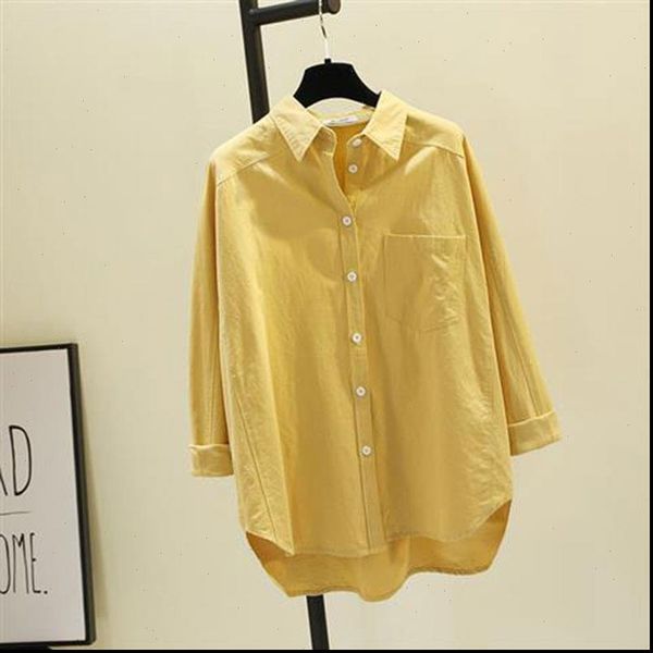 women shirt 100% cotton plus size spring loose casual long sleeve blouse pink,white,blue,yellow ladies blouses d75
women shirt 100% cotton plus size spring loose casual long sleeve blouse pink,white,blue,yellow ladies blouses d75