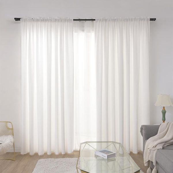 curtain & drapes white tulle sheer curtains for living room bedroom rod pocket voile drape decoration window
curtain & drapes white tulle sheer curtains for living room bedroom rod pocket voile drape decoration window